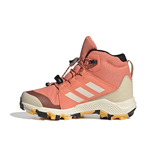 adidas Unisex Kinder Terrex Mid GORE-TEX Sneakers, Coral Fusion/Wonder White/Core Black, 38 2/3 EU von adidas