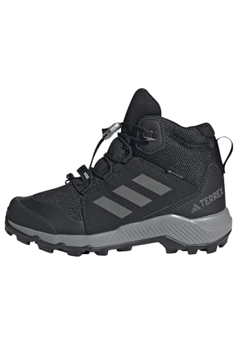 adidas Terrex Mid Gore-TEX Hiking Shoes Kids Wanderschuhe, Core Black/Grey Three/Core Black, 22 EU von adidas