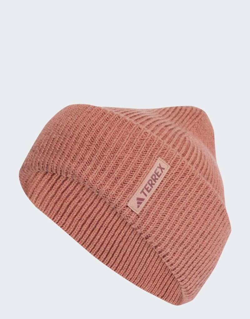 adidas Terrex - Multi - Mütze in Warm Clay / Burgunderrot-Orange von adidas performance