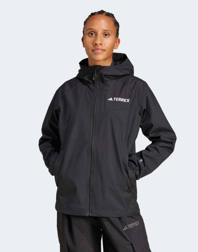 adidas - Terrex Multi RAIN. RDY - 2-lagige Jacke in Schwarz von adidas