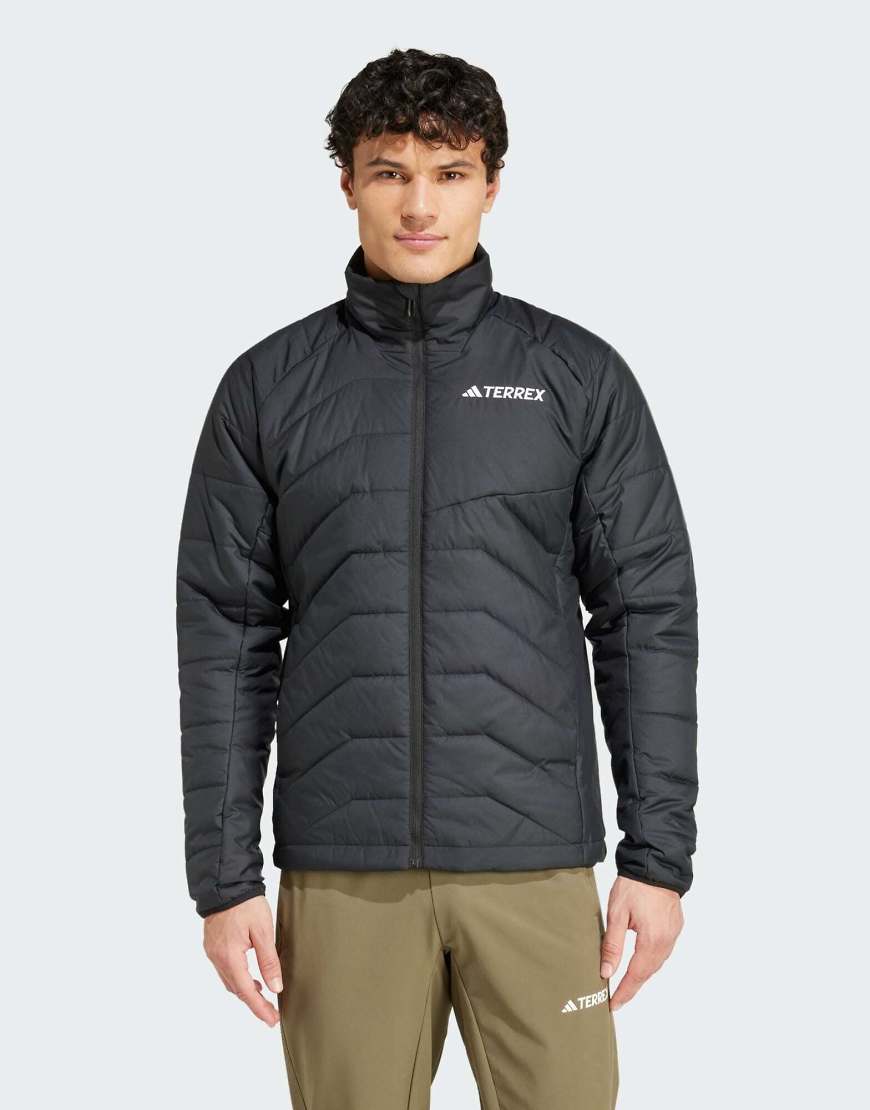 adidas Terrex - Multi - Synthetisch isolierte Jacke in Schwarz von adidas