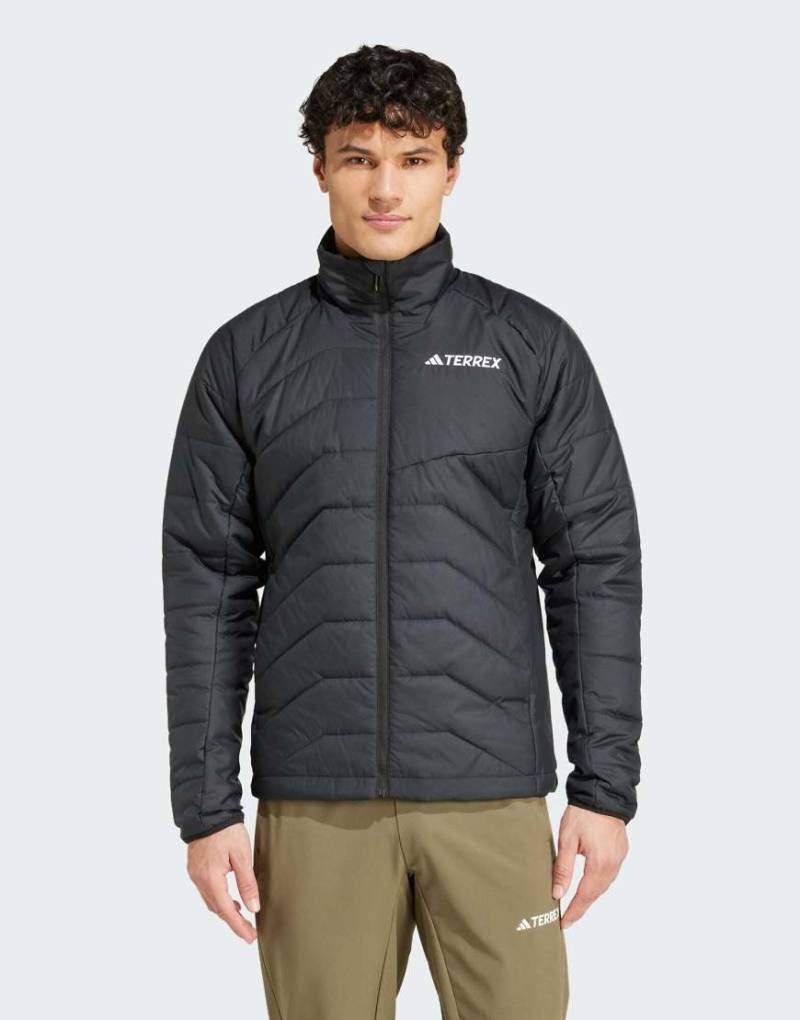 adidas Terrex - Multi - Synthetisch isolierte Jacke in Schwarz von adidas
