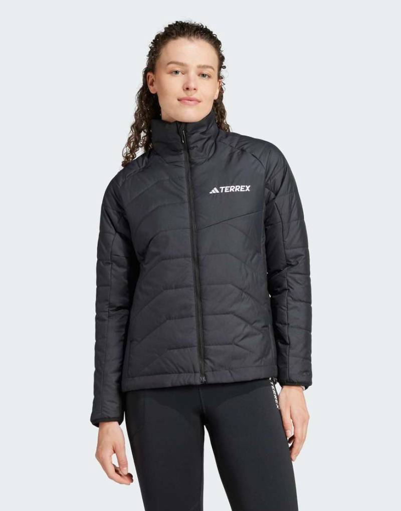 adidas Terrex - Multi - Synthetisch isolierte Jacke in Schwarz von adidas