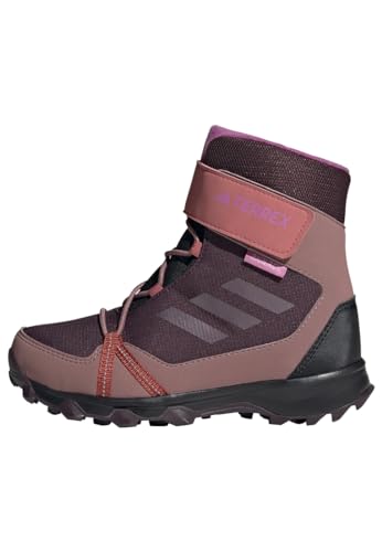 adidas Terrex Snow Hook-and-Loop Cold.RDY Winter Shoes-High (Non-Football), Shadow Maroon/Wonder red/Pulse Lilac, 33.5 EU von adidas