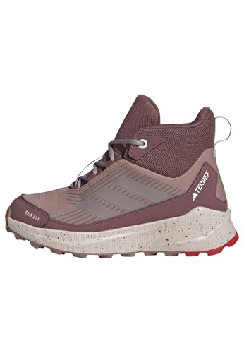 adidas Terrex Trailmaker 2 Mid RAIN.RDY Hiking Shoes Kids Wanderschuhe, Warm Clay/Preloved Fig/Pure Ruby, 29 EU von adidas