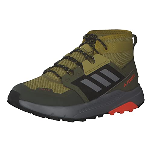 adidas Terrex Trailmaker Mid RAIN.RDY Hiking Shoes-Low (Non Football), Pulse Olive/Grey Three/Pulse Lilac, 39 1/3 EU von adidas