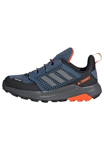 adidas Terrex Trailmaker RAIN.RDY Hiking Shoes-Low (Non Football), Wonder Steel/Grey/Impact Orange, 30 EU von adidas