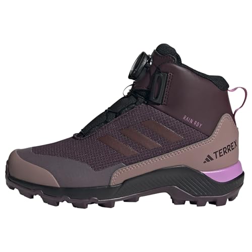adidas Terrex Winter Mid BOA RAIN.RDY Hiking Shoes Sneaker, Shadow Maroon/Wonder red/Pulse Lilac, 35 EU von adidas