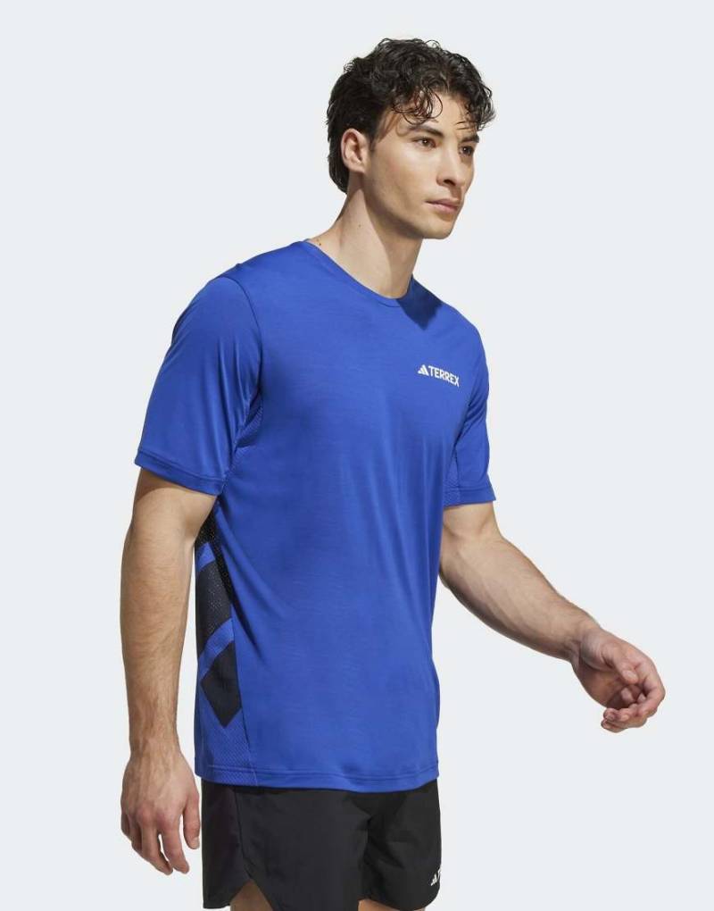 adidas - Terrex Xperior Climacool+ - T-Shirt in Semi Lucid Blue-Blau von adidas