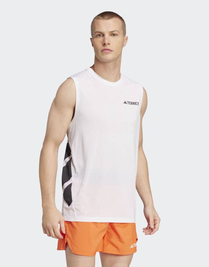 adidas - Terrex Xperior Climacool+ - Tanktop in Weiß von adidas