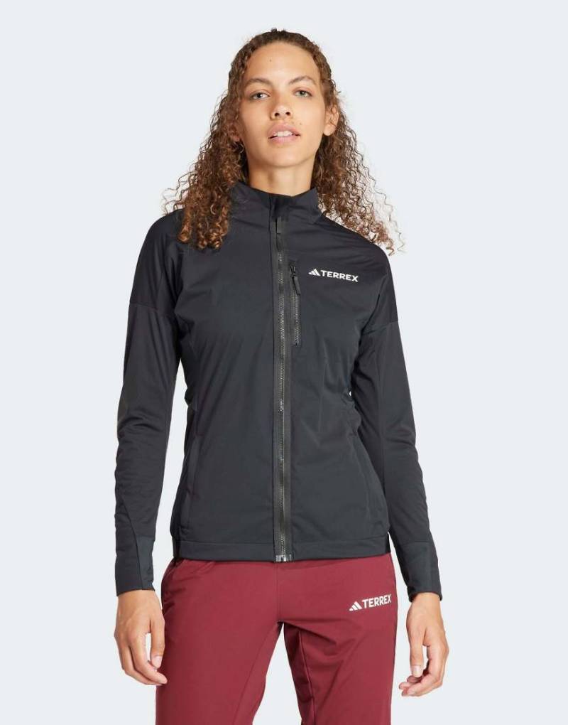 adidas Terrex - Xperior - Softshell-Jacke in Schwarz für Skilanglauf von adidas