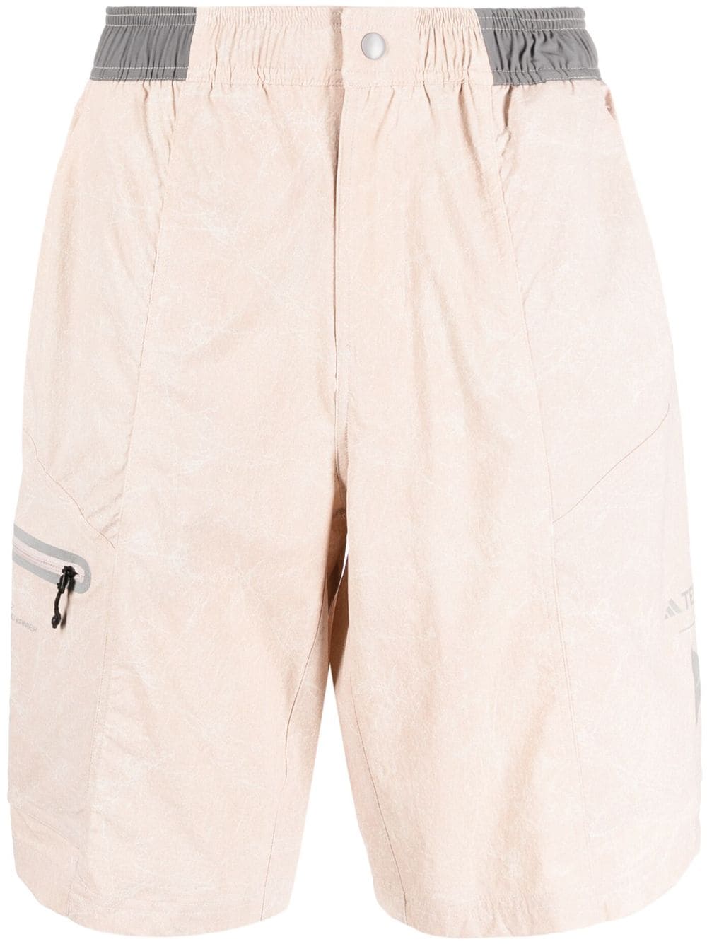 adidas Terrex Straight-Leg-Shorts - Nude von adidas