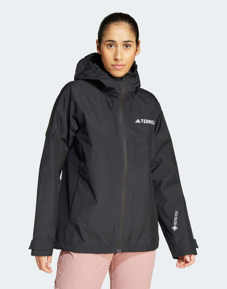 adidas Terrex - xperior 2l gore-tex - Performance-Jacke in Schwarz von adidas