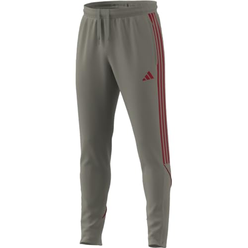 adidas Tiro Hose f r Herren, Silver Pebble / Better Scarlet, 3X-Large Hoch von adidas