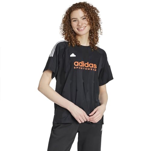 adidas Tiro Q3 Boyfriend Short Sleeve T-Shirt L von adidas