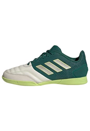 adidas Top Sala Competition Boots Fußballschuhe (Indoor), Off White/Collegiate Green/Pulse Lime, 28.5 EU von adidas
