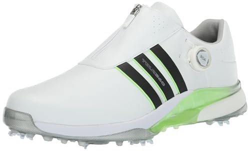 adidas Tour360 Boa 24 Boost Golfschuhe Herren Golfschuh, Ftwrwhite/Coreblack/Grenspark, 43.5 EU adidas Tour360 Boa 24 Boost Golfschuhe Herren Golfschuh, Ftwrwhite/Coreblack/Grenspark, 43.5 EU von adidas