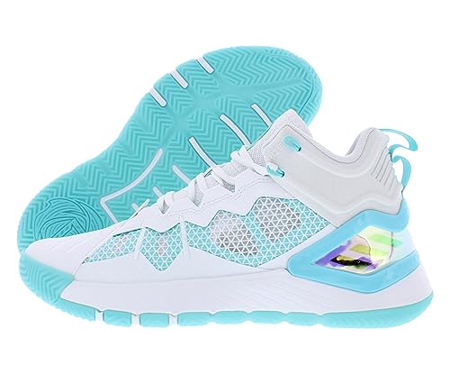 adidas Trae Young 1, Sportschuhe, Bright White Teal Patch White, 48 2/3 EU von adidas