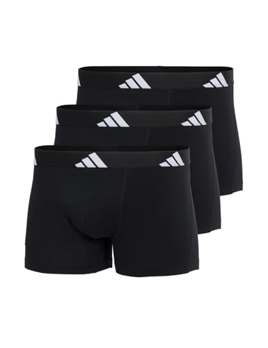 Trunk (3PK) - Active Flex Cotton - Bequeme Unterwäsche, 000 Black, XXL von adidas