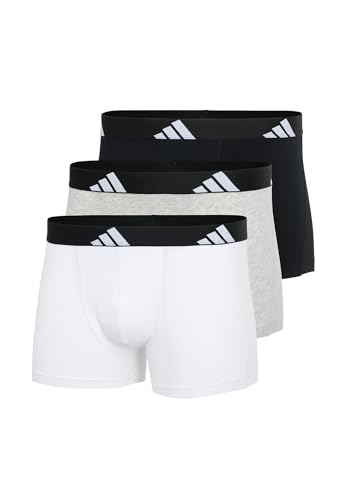 Trunk (3PK) - Active Flex Cotton - Bequeme Unterwäsche, 917 Assorted, L von adidas