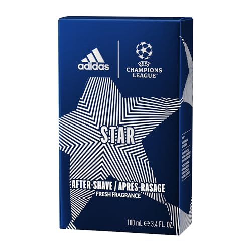 adidas UEFA STAR Edition After Shave, aromatischer Zitrusduft für Herren, 100ml von adidas