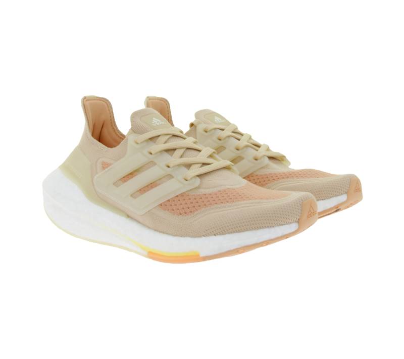 adidas ULTRABOOST 21 Damen Sport-Schuhe mit Boost-Dämpfung bequeme Lauf-Schuhe S23838 Rosa von adidas