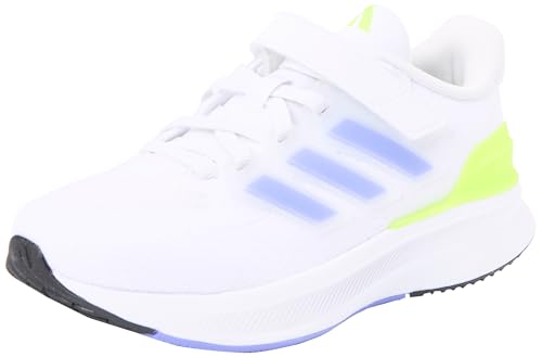 adidas ULTRARUN 5 Shoes Kids Nicht-Fußball-Halbschuhe, Cloud White/Cobalt Blue/Lucid Lemon, 32 EU von adidas