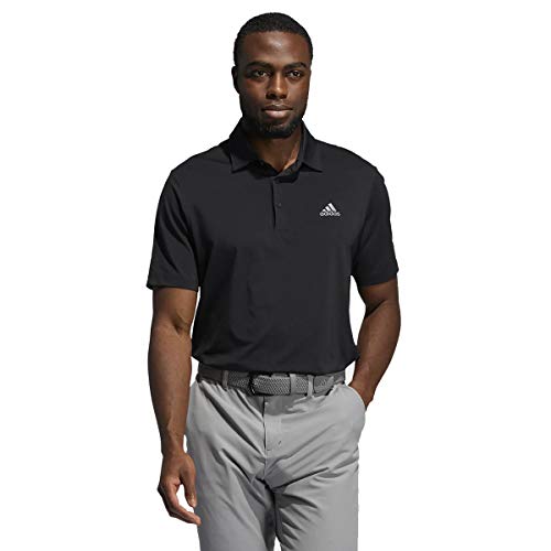 Adidas Golf Herren Ultimate365 Fest Stretch-Polo-Hemd - Core Schwarz - S von Adidas Golf