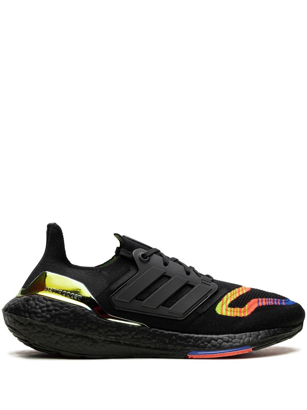 adidas UltraBoost 22 Linear Energy Black Sneakers - Schwarz von adidas