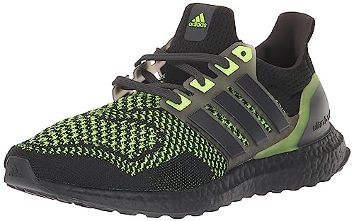 adidas Ultraboost 1.0 Sustain Sneaker für Herren, Schwarz/Carbon/Lucid Lemon, 48 EU von adidas