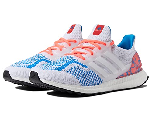 adidas Ultraboost 5.0 White/White/Turbo 10 D (M) von adidas