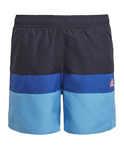 adidas Underwear - Kurzarm Colorblock Swim Shorts blau 152 von adidas