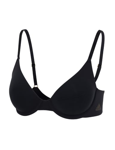 adidas Damen Underwire Bra Active Micro Body Fit Sport-BH, 000 Black, 36 / D adidas Damen Underwire Bra Active Micro Body Fit Sport-BH, 000 Black, 36 / D von adidas