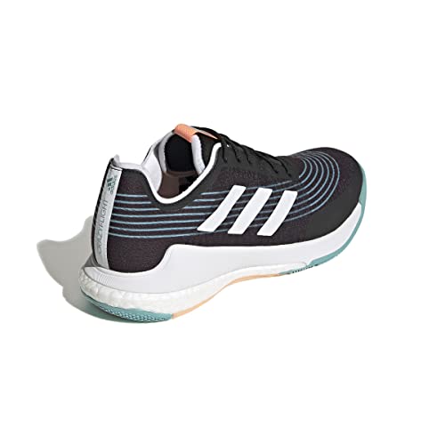 adidas Unisex (Crazyflight M) Sneaker, Mehrfarbig Ftwbla Negbás, 44 2/3 EU von adidas