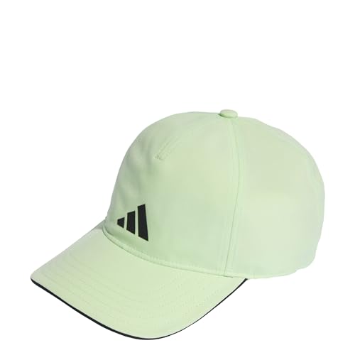 adidas Unisex AEROREADY Training Running Baseball Cap Baseballkappe, Semi Green Spark/Black, One Size 51cm von adidas