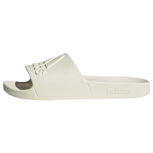 adidas Unisex Adilette Aqua Slide Sandal, Off White/Off White/Off White, 40 2/3 EU von adidas