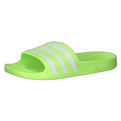 adidas Unisex Adilette Aqua Slipper, Signal Green FTWR White Signal Green, 38 EU von adidas