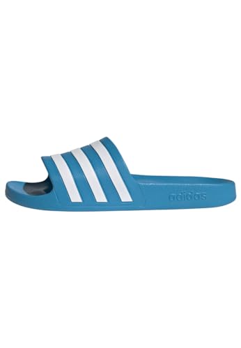 adidas Unisex Adilette Aqua Slipper, Solar Blue Ftwr White Solar Blue, 39 EU von adidas