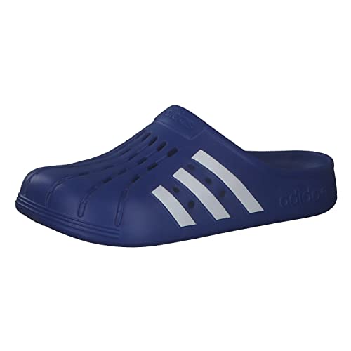 adidas Unisex Adilette Clog Slide Sandal, Team Royal Blue/Cloud White/Team Royal Blue, 38 EU von adidas