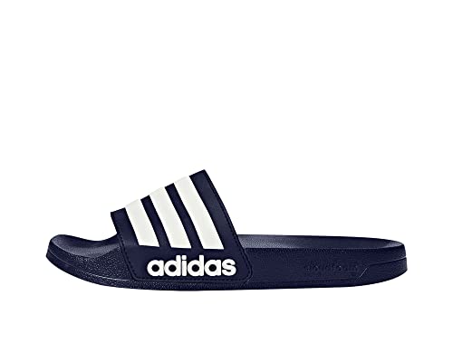 adidas Unisex Adilette Shower Schlappen, Collegiate Navy Ftwr White Collegiate Navy, 43 EU von adidas