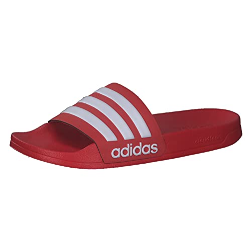 adidas Unisex Adilette Shower Schlappen, Scarlet Ftwr White Scarlet, 39 EU von adidas