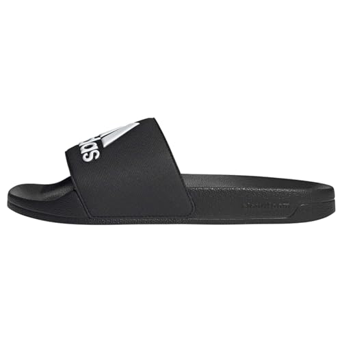 adidas Unisex Adilette Shower Slides, Core Black / Cloud White / Core Black, 42 von adidas