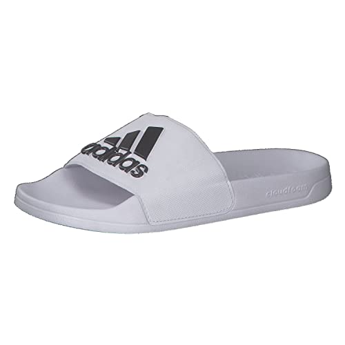 adidas Unisex Adilette Shower Slides, Cloud White/Core Black, 54 2/3 von adidas