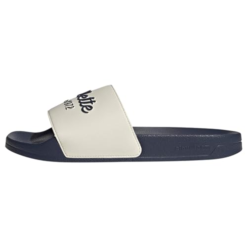 adidas Unisex Adilette Shower Schlappen, Wonder White Shadow Navy Shadow Navy, 53 1/3 EU von adidas