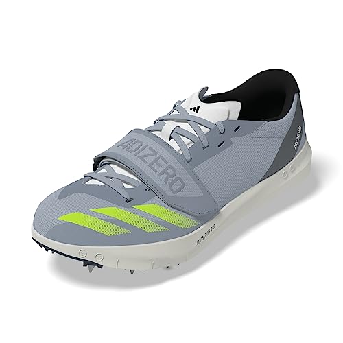 Adidas Unisex Adizero Tj/Pv Shoes-Low (Non Football), Wonder Blue/Lucid Lemon/Arctic Night, 48 2/3 EU von adidas