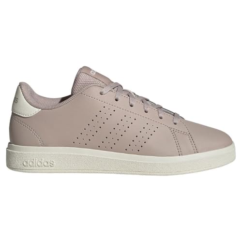 adidas Advantage Base 2.0 Shoes JUNIOR Tennisschuhe, Wonder Taupe/Off White/core Black, 36 2/3 EU von adidas