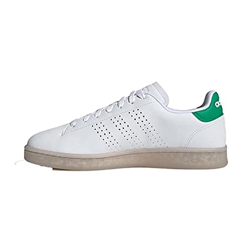 adidas Unisex Advantage Eco 1.5 Sneaker, Cloud White/Green/Cloud White, 42 EU von adidas