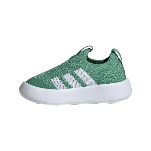 adidas Unisex Baby BUBBLECOMFY Shoes Infants Schuhe, Semi Court Green/Cloud White/Core Black, 19 EU von adidas
