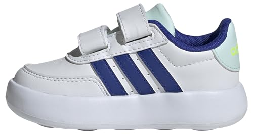 adidas Unisex Baby Breaknet 2.0 Shoes Infants Nicht-Fußball-Halbschuhe, FTWR White/semi Lucid Blue/Halo Mint, 22 EU von adidas