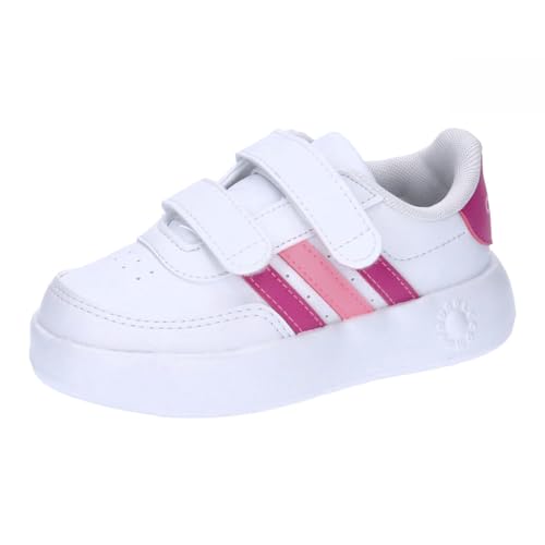 adidas Breaknet 2.0 Shoes Kids Tennisschuhe, Cloud White/Lucid Fuchsia/Beam pink, 27 EU von adidas